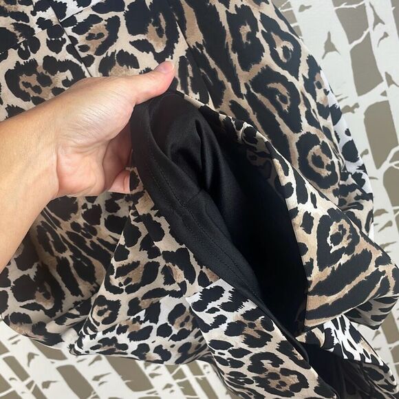 Cato Leopard Print Sheath Dress NEW 6 - Picture 6 of 9